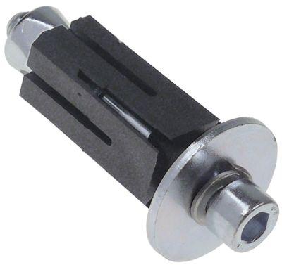 Tylle passer til Firkantrør Udvendige mål 21,5x21,5 - 24x24mm