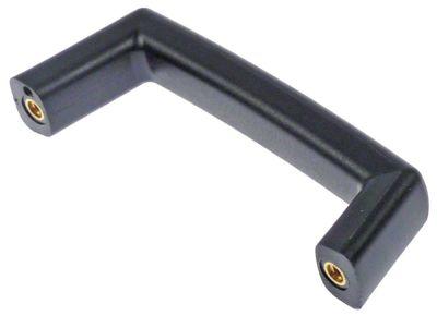 Bøjlegreb Gevind M8x1,25 sort H 58/74mm L 204mm B 30mm BA 177mm