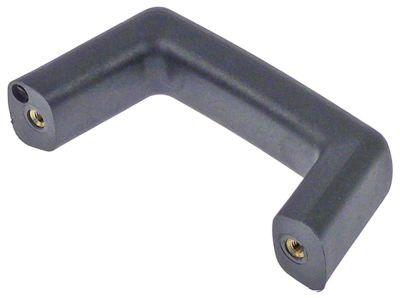 Bøjlegreb Gevind M5 sort H 56/73mm L 145mm B 30mm BA 118mm