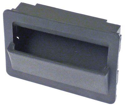 Skålgreb Plastik Indbygningsmål 69x112mm H 80mm B 120mm BA 103mm