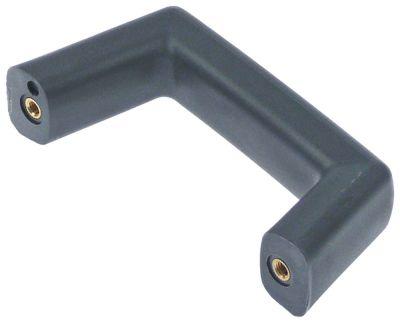 Bøjlegreb Gevind M5 sort H 56/71mm L 145mm B 30mm BA 119mm