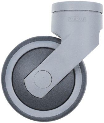 Styrerulle Bolthul H 136mm Hul ø 13mm -20 til +60°C ø 100mm Hjulbredde 32mm Hus Plastik