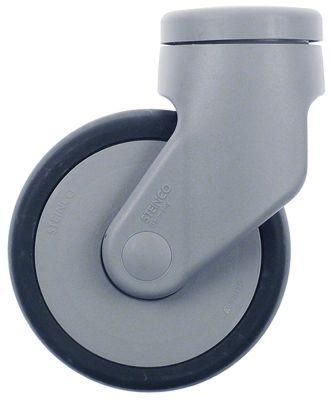 Styrerulle Bolthul H 135mm Hul ø 103mm ø 100mm Hjulbredde 30mm Hus Plastik