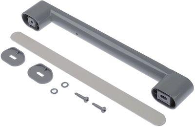 Bøjlegreb L1 320mm L2 230mm grå/hvid H 43mm B 30mm BA 275mm