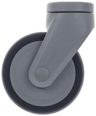 Styrerulle Bolthul H 135mm Hul ø 103mm ø 100mm Hjulbredde 30mm Hus Plastik