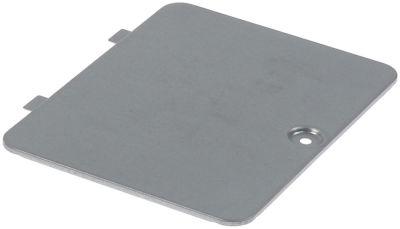 Klap Stål galvaniseret L 140mm B 108mm BA 65mm nede til belysning