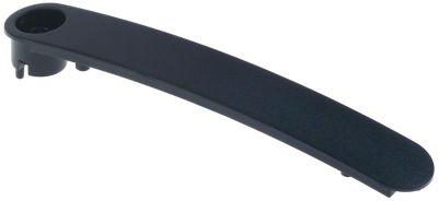 Afdækning til greb L 163mm H 20mm B 25mm Plastik sort