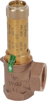 Sikkerhedsventil 9bar 3/4