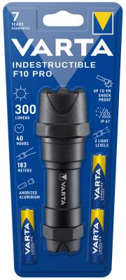 Torch INDESTRUCTIBLE F10 Pro 3AAA VARTA