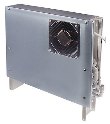 Fordamper H 300mm L 390mm B 75mm komplet med ventilator