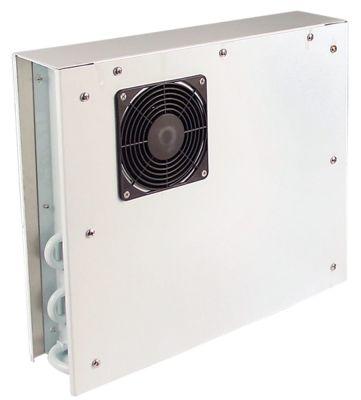 Fordamper H 345mm L 420mm B 85mm komplet med ventilator