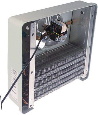 Fordamper H 350mm L 390mm B 95mm komplet med ventilator