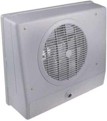 Fordamper komplet med ventilator