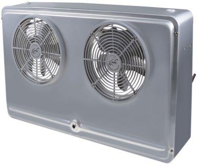 Fordamper 743W H 430mm L 738mm B 140mm komplet med ventilator VT -8°C Varmeeffekt 563W