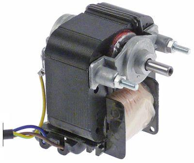 Ventilatormotor 35W 230/240V 2500o/min H 73mm B 62mm Akselængde 14mm 50/60Hz Akse ø 6mm