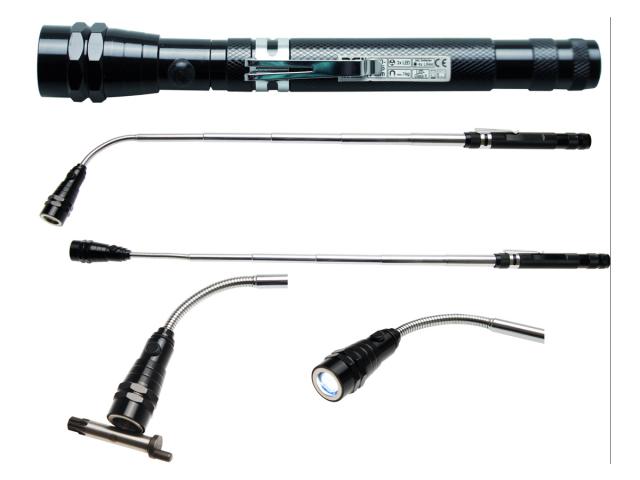 Håndlampe LED flexibelLængde 170 - 545 mm