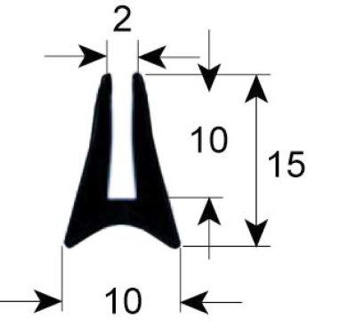 Rudepakning Profil 1605 B  -mm L 2300mm IP  - VPE  - passer til  - Omfang  -mm