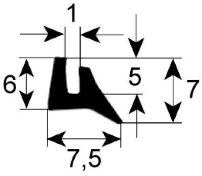 Rudepakning Profil 1570 IP  - VPE Metervare passer til  -