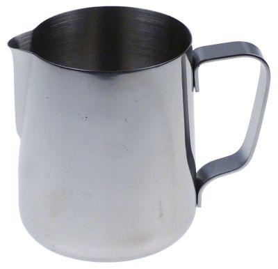Mælkekande Rustfrit stål ø 90mm H 108mm  - Kapacitet 20oz Kapacitet 6l