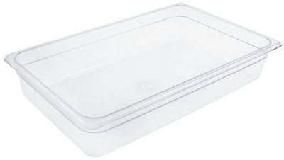 Gastronorm-beholder Polycarbonat Størrelse GN 1/1 D 100mm
