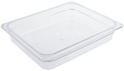 Gastronorm-beholder Polycarbonat Størrelse GN 1/2 D 65mm