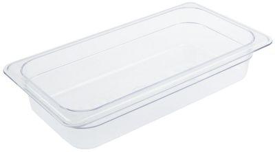 Gastronorm-beholder Polycarbonat Størrelse GN 1/3 D 65mm