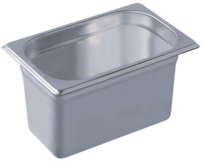 Gastronorm-beholder CNS 18/10 Størrelse GN 1/4 D 150mm