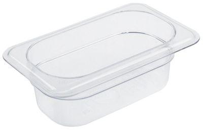 Gastronorm-beholder Polycarbonat Størrelse GN 1/9 D 65mm