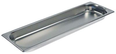 Gastronorm-beholder CNS 18/10 Størrelse GN 2/4 D 40mm