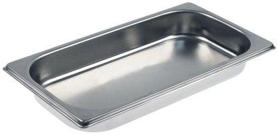 Gastronorm-beholder CNS 18/10 Størrelse GN 1/3 D 40mm