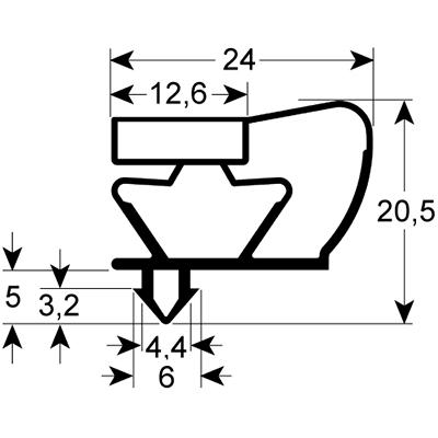 Pakning Profil 9043