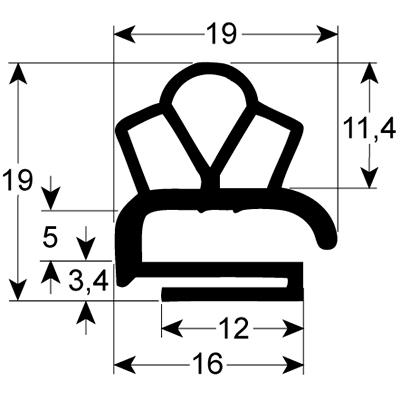 Pakning Profil 9138