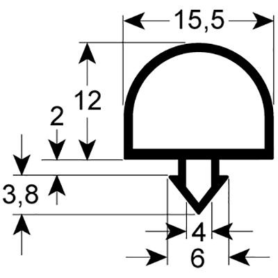 Pakning Profil 9728