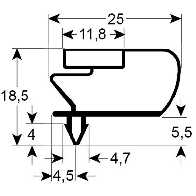 Pakning Profil 9796