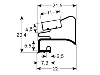 Pakning Profil 9525