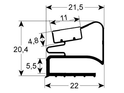 Pakning Profil 9526