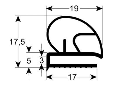 Pakning Profil 9710