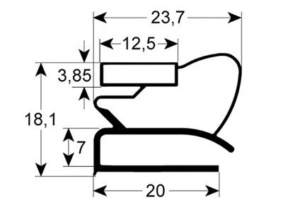 Pakning Profil 9954