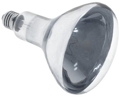 Infrarødlampe Fatning E27 240V 275W L 183mm Hårdt glas ø 125mm gennemsigtig Type  -