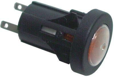 Signallampe ø 16mm 230V gul