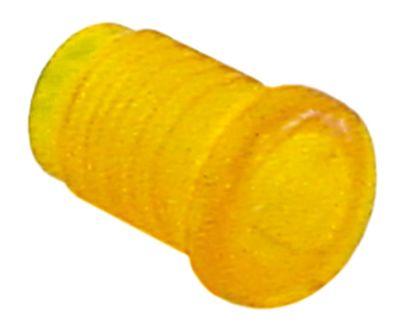 Lampeglas gul 5.7 mm