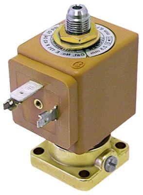 solenoid valve 3-ways 230 VACconnection outer cone with manual operation