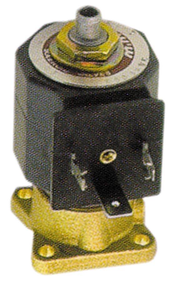 solenoid valve 3-ways 230VAC 837 DN 1,5mmslide-on receptacle DIN -20° up to 130°C M&M