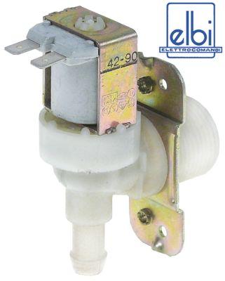 solenoid valve single angled 120VAC inlet 3/4