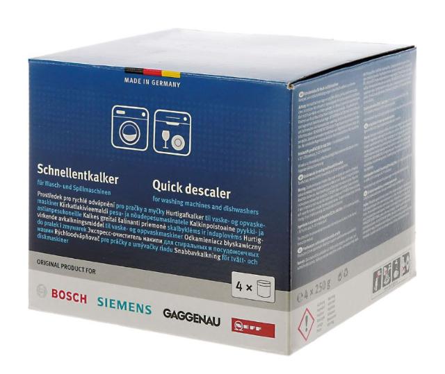 Afkalkning pakke med 4 stk. Bosch Siemens