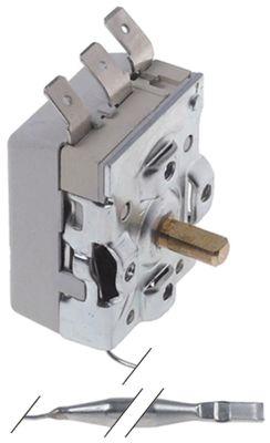 Termostat 1-polet 1CO 16A Føler ø 6mm Føler L 108mm Kapillærrør 1530mm 400V
