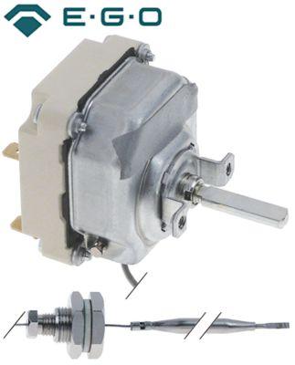 Termostat T.maks. 180°C 3-polet 3NO 16A Føler ø 6mm Føler L 133mm Kapillærrør 910mm