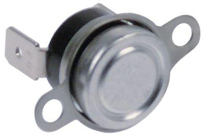 bi-metal thermostat hole distance 23,5mmswitch-off temp. 150°C 1NC 1-pole connection F6.3