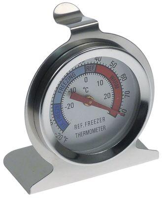 Termometer analog-30 til +30°C Ø 60 mm.