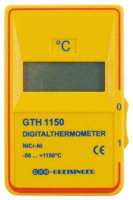 Temperaturmåleinstrument GTH 1150 uden føler Måleenhed °C -50 til +1150°C Føler K Opløsni